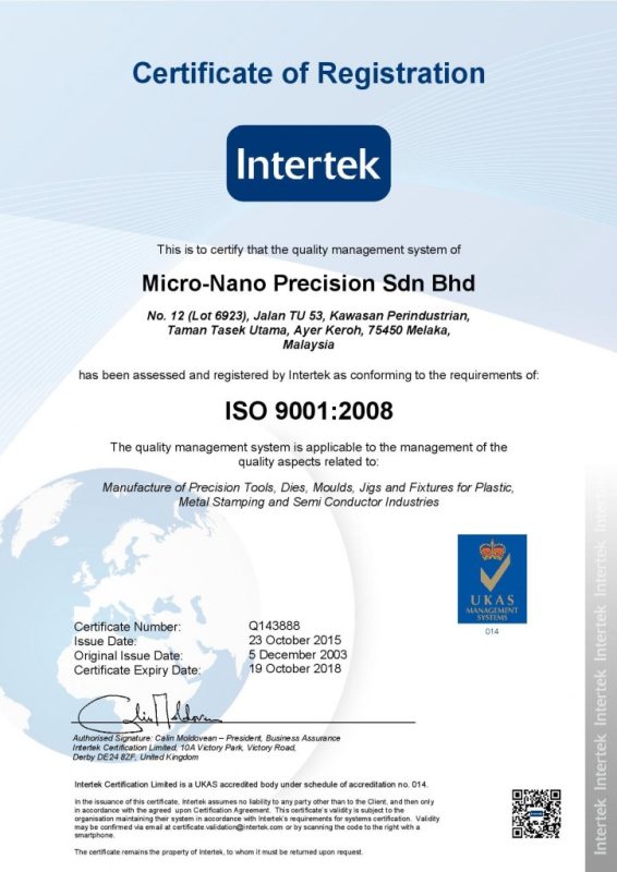 ISO 9001 CERTIFICATE 2